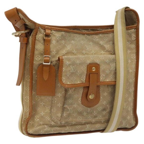 LOUIS VUITTON Monogram Mini Buzas Marie Kate Bag Beige M92323 LV Auth KD189 - Picture 1 of 16